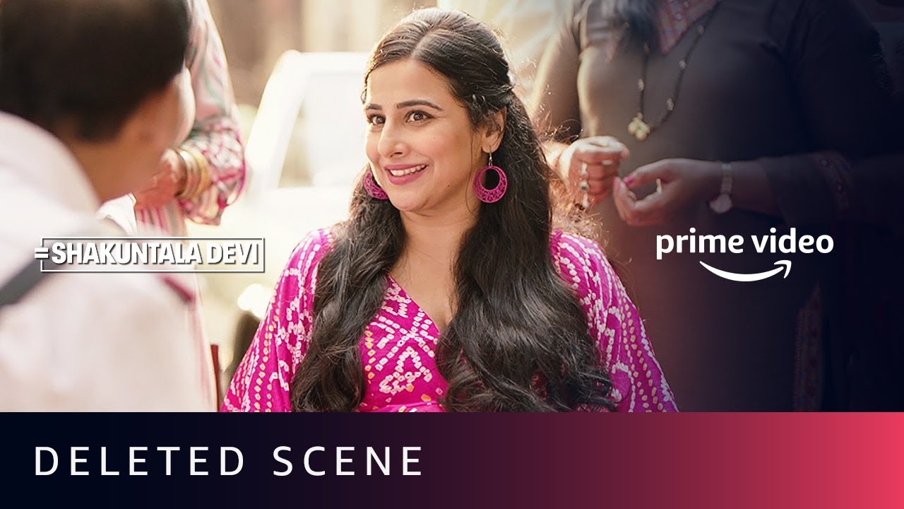 Deleted Scene - The Numeral Accident | Shakuntala Devi | Vidya Balan |  Amazon Prime Video