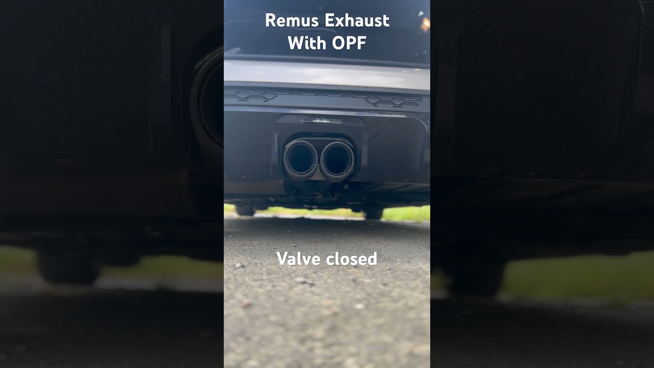 Remus Valve Exhaust on Mini JCW LCI2 2021 with OPF