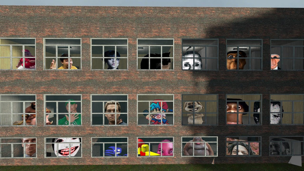 Nico's Nextbots Horror Map in Garry's Mod ?!?