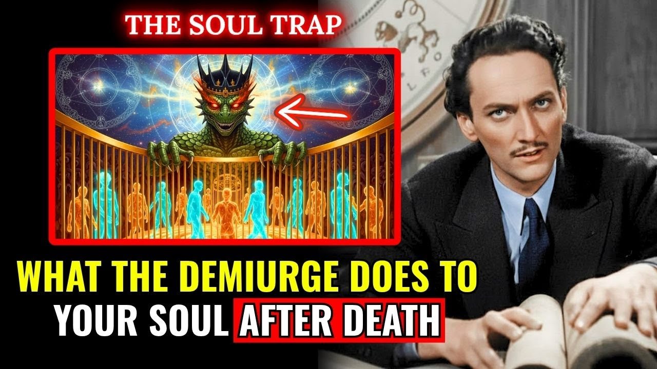 How The DEMIURGE And The ARCHONS TRAP The SOUL After DEATH — FORBIDDEN GNOSTIC SECRET Manly P. Hall