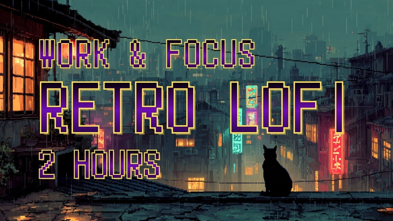 90's Retro Game BGM for Work — Midnight Save Point 33