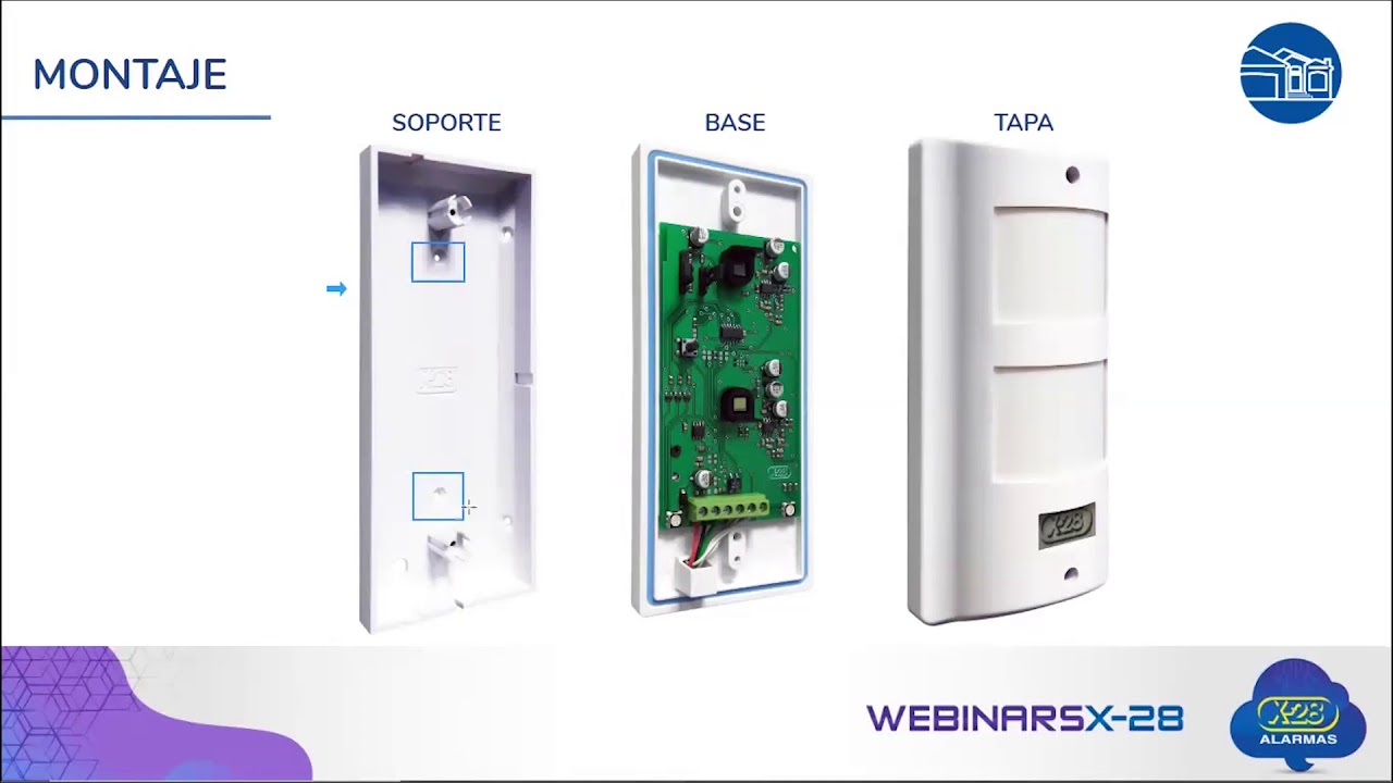 Webinar sobre la Línea de Infrarrojos Pasivos Exteriores - X-28 ALARMAS