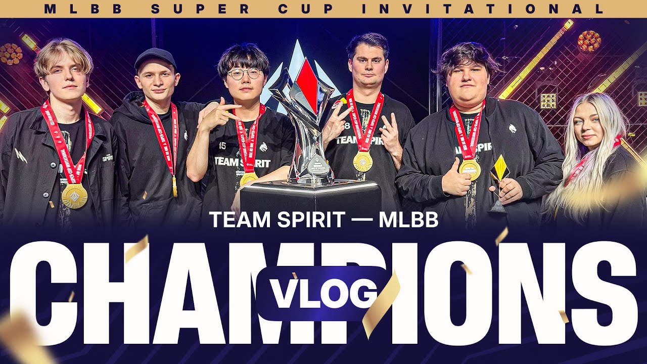 TEAM SPIRIT: SUPER CUP INVITATIONAL. CHAMPIONS VLOG