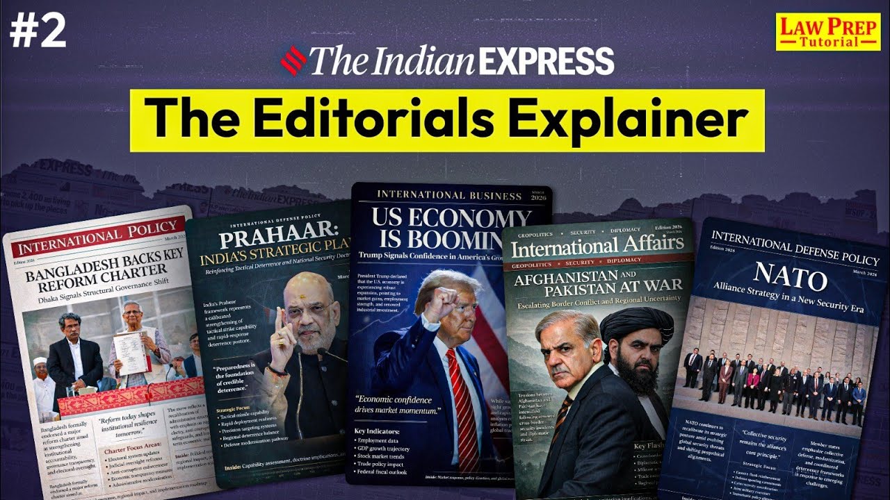 Indian Express Editorial Analysis for CLAT 2027 | #2 | Current Affairs for CLAT