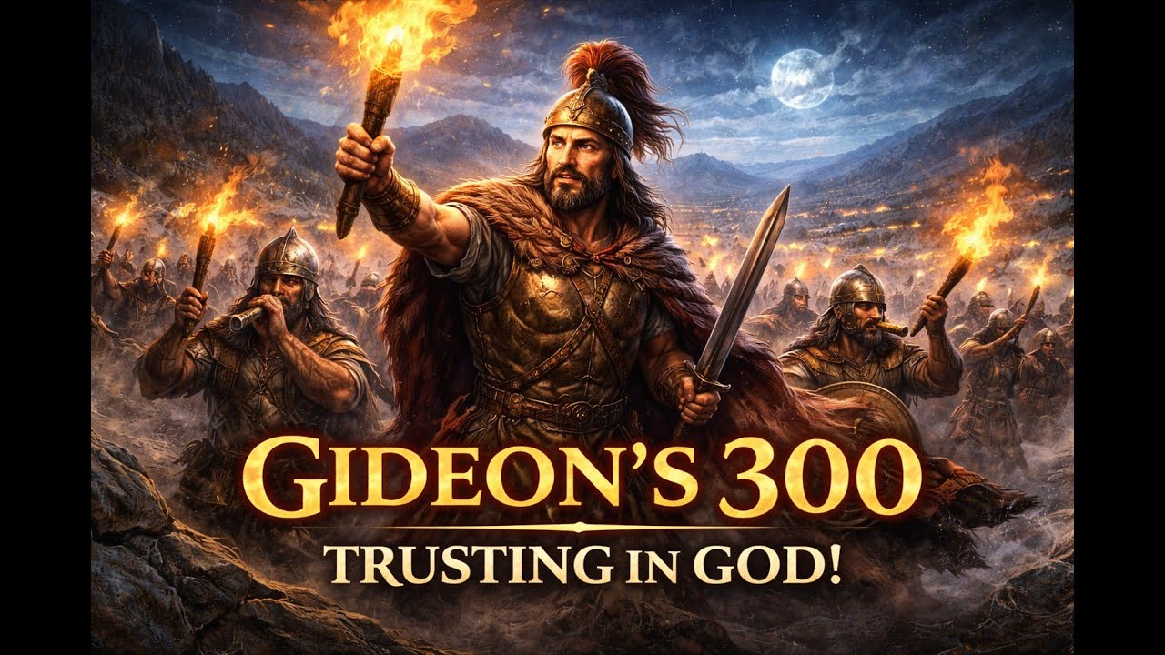 Gideon’s 300: Trusting God When the Odds Are Against You 🙏
