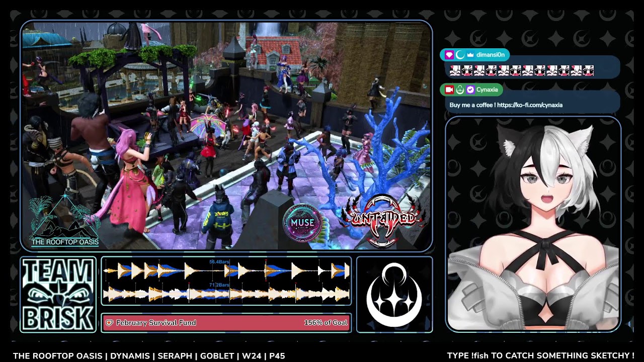 ROOFTOP OASIS | !socials !throne | #TEAMBRISK