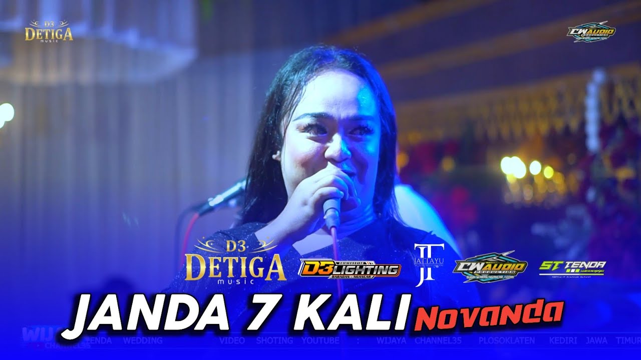 JANDA 7 KALI - NOVANDA - DETIGA MUSIC || Babadan Padu Ngancar Kediri