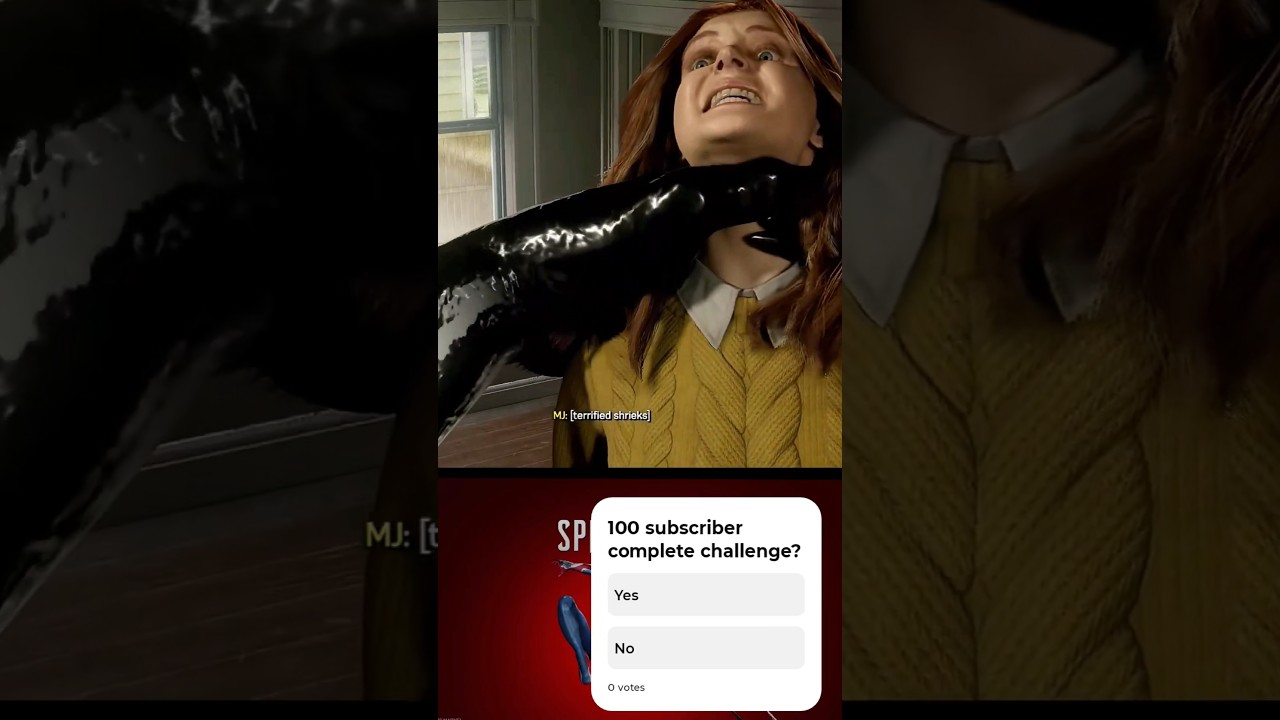 Does venom kill mj 😱 spiderman 2 game 