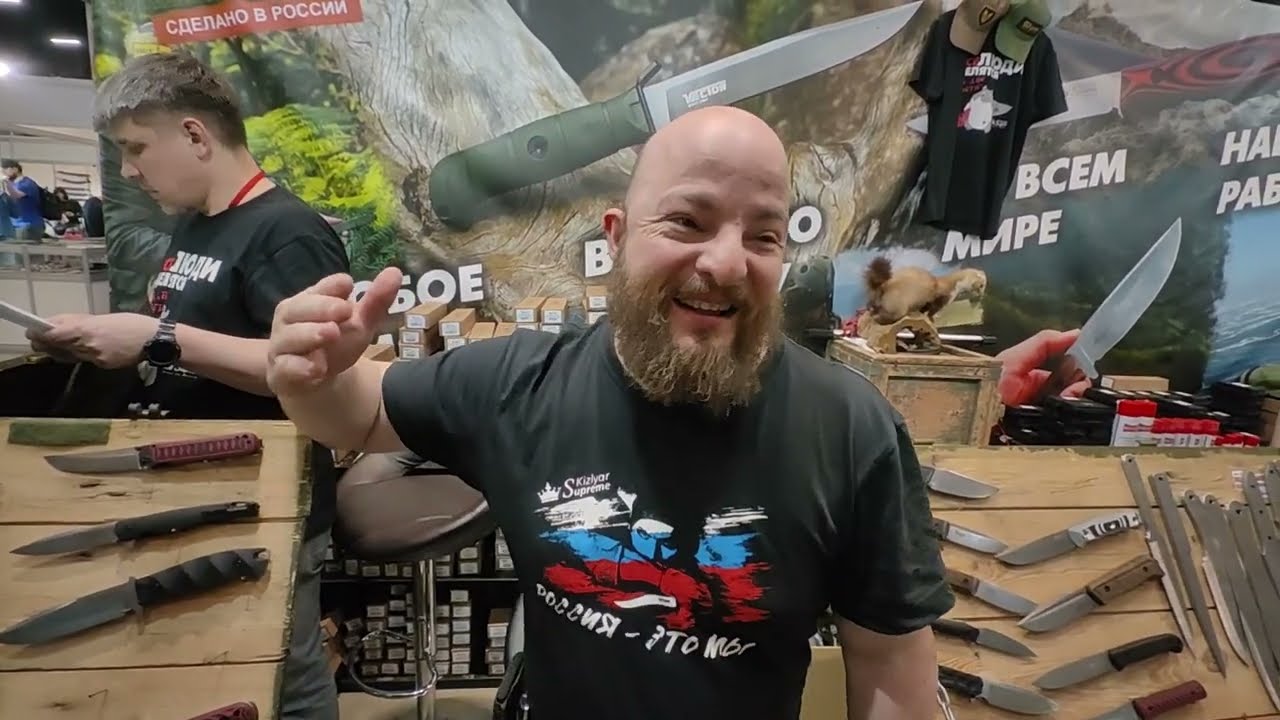 Интервью с Виктором Агре,  Kizlyar Supreme: ножи с характером с юбилейного 50-го Клинка в Москве.