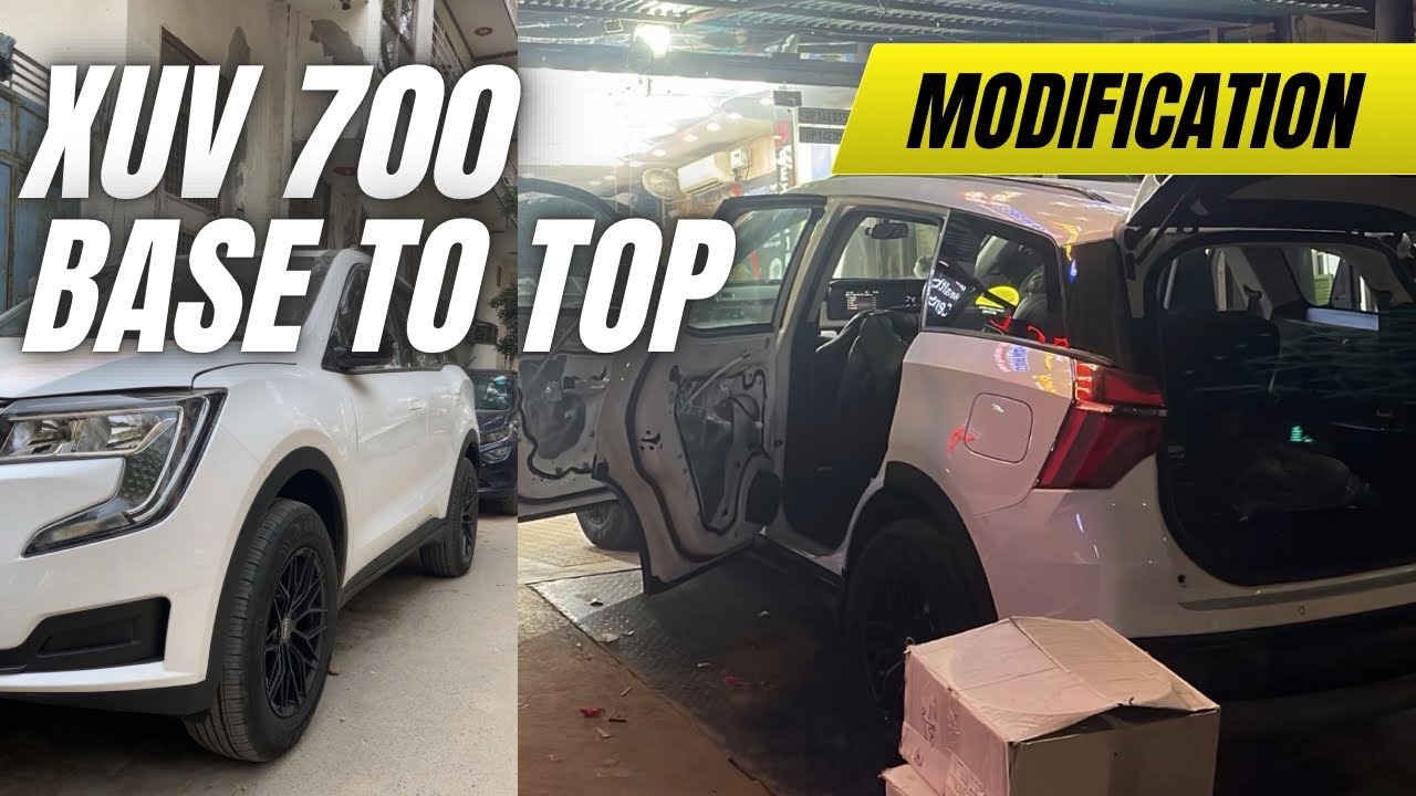 Xuv 700 hogyi modify 😨killer look #trending #carmodification #xuv700 