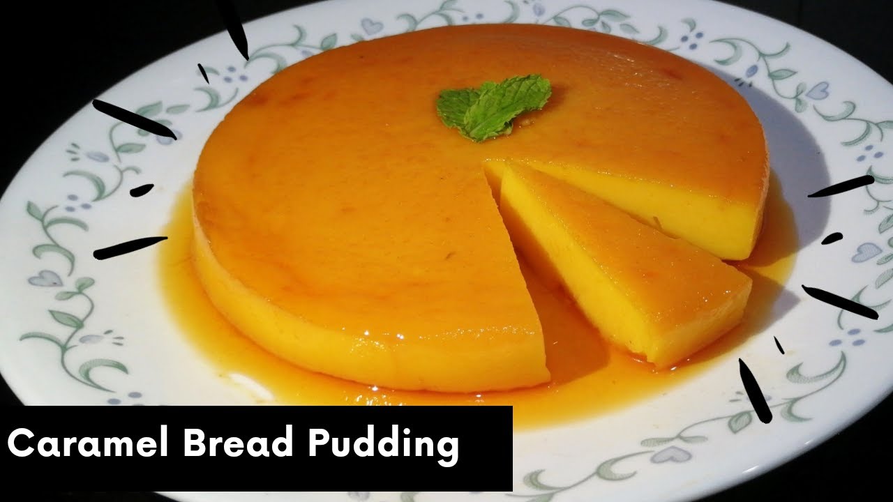 CARAMEL BREAD PUDDING | ONLY 4 INGREDIENTS | FOR PUDDING LOVERS | MY KITCHEN STORY