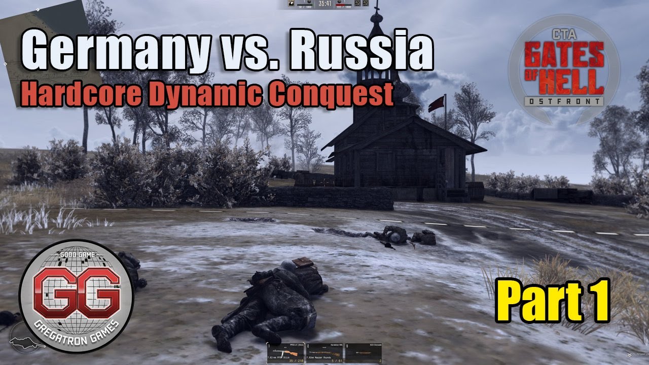 GERMANY VS RUSSIA: Hardcore Dynamic Conquest is Brutal! (Call to Arms)