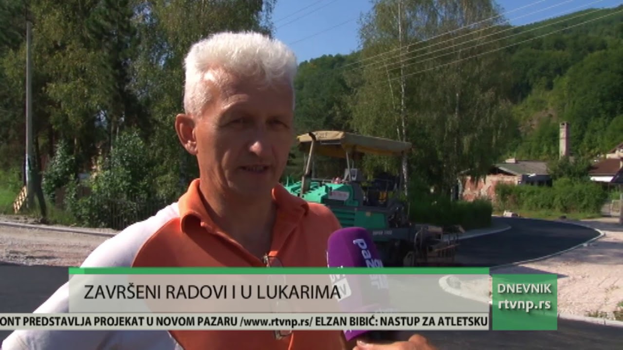 Asfaltiran prilaz školi u Lukarima