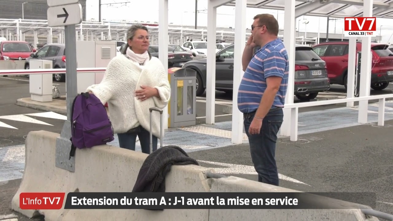 Extension de la ligne du tram A : J-1 avant la mise en service