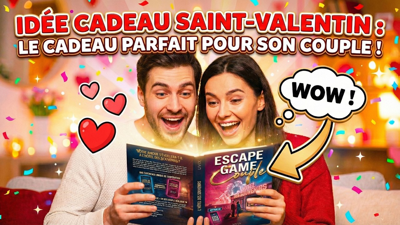 Idée Cadeau Saint-Valentin : Le CADEAU PARFAIT pour son couple !