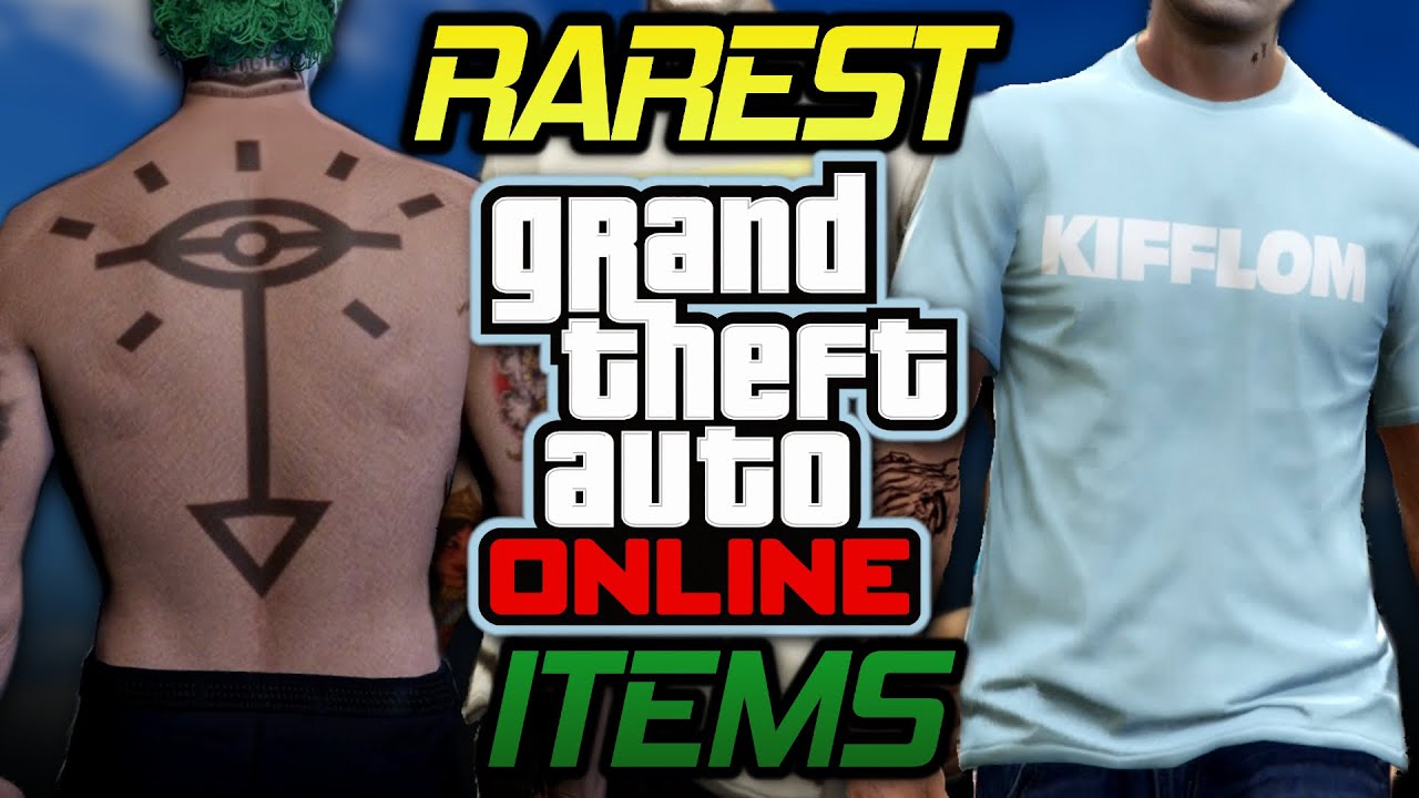 Rarest Items In GTA Online!