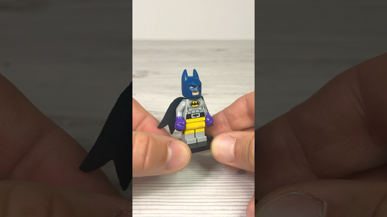 Speed Build: LEGO Batman Minifigure #2025 #lego #new #лего #batman #minifigures #dc #cool #old