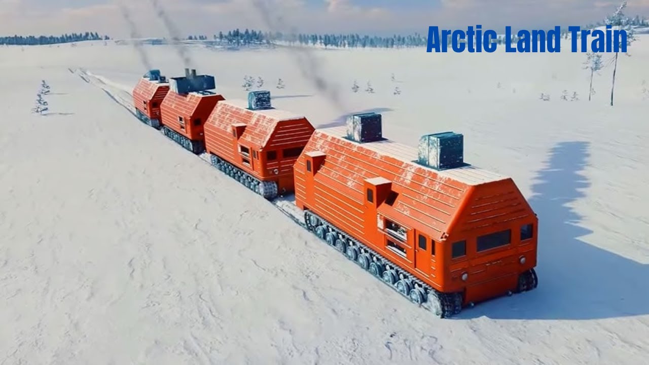Soviet Engineers Built a Nuclear Powered Train That Could Run FOREVER