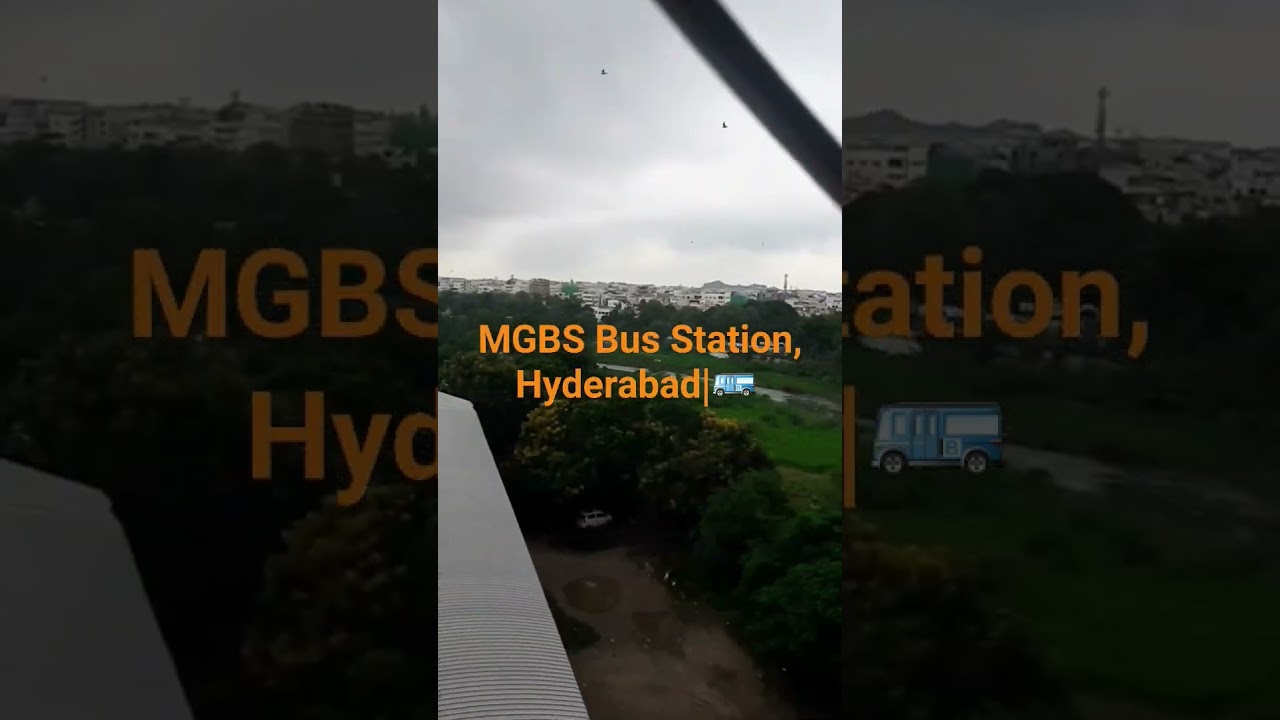 View of MGBS Bus Station, Hyderabad