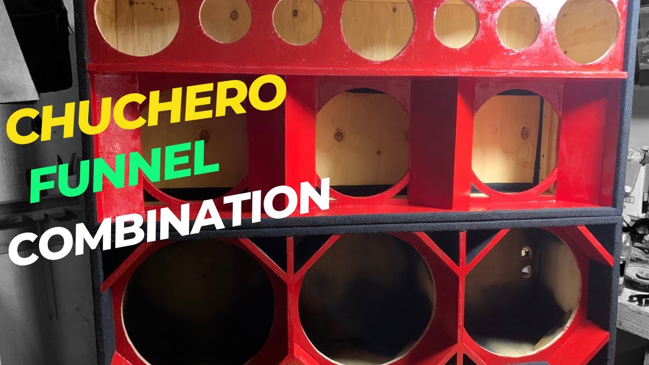 How to build chuchero and funnel speaker enclosures for high and low mid range/ top end