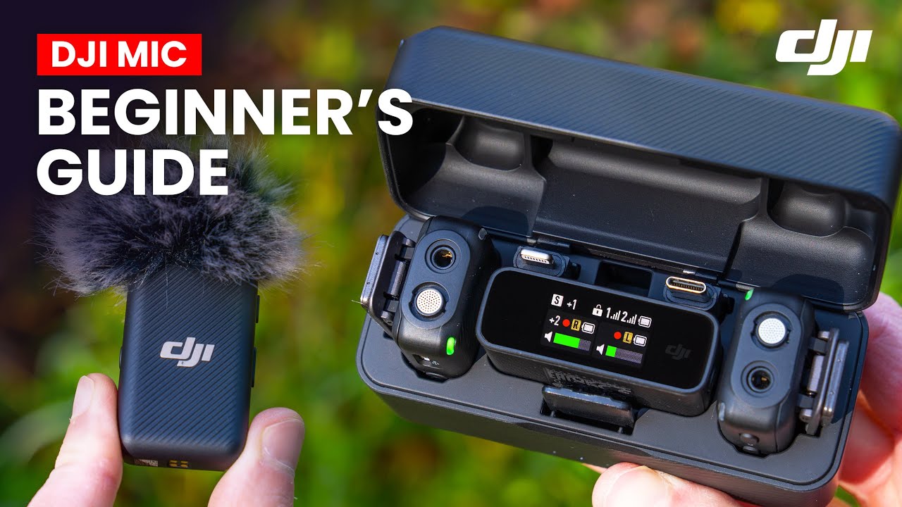 DJI MIC | Полное руководство для начинающих + лучшие настройки