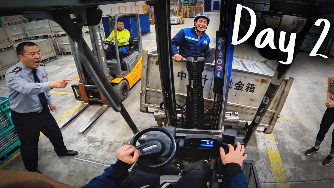 Day in the Life of a Forklift Operator POV