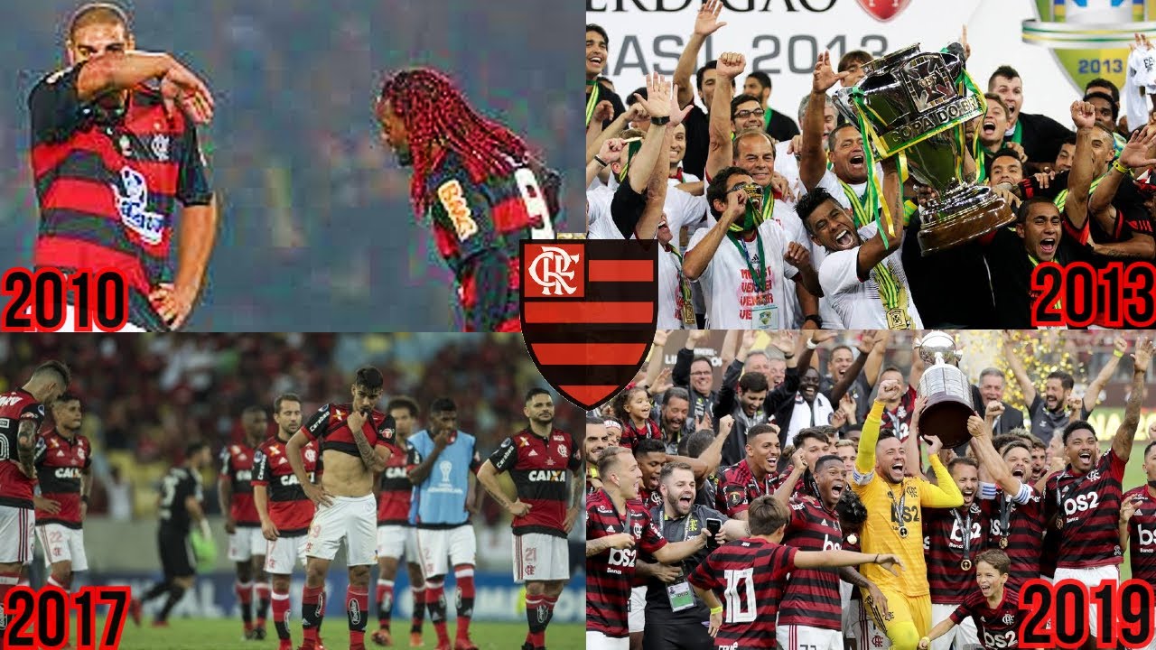 CONQUISTAS E DERROTAS DO FLAMENGO - 2010 A 2021...
