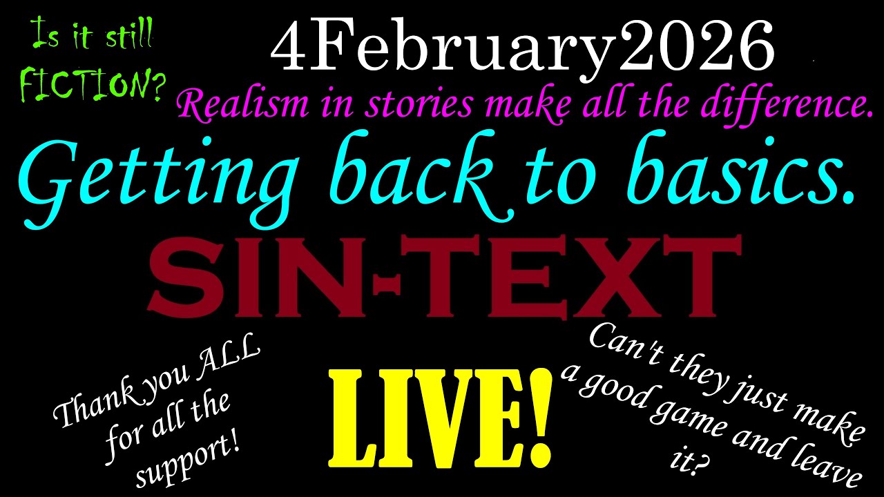 SIN-TEXT LIVE!!! 04February2026