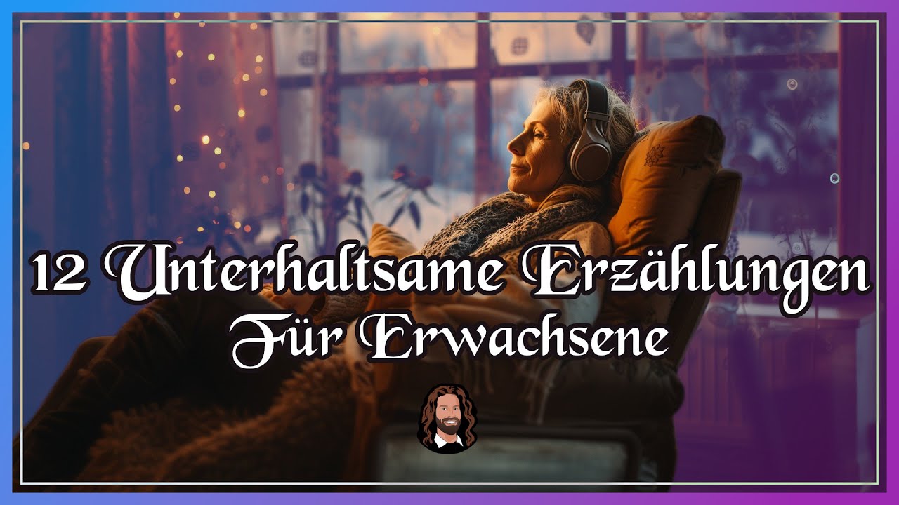 12 unterhaltsame Erzählungen für Erwachsene zum Entspannen, Einschlafen & Träumen (langes Hörbuch)