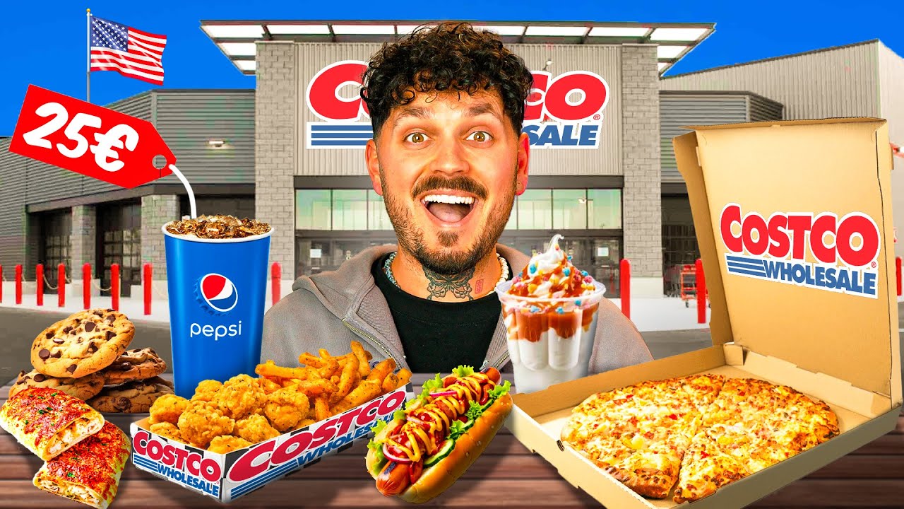 J'ai acheté TOUTE la carte de chez Costco ! (et j'en ai eu pour 25 euros)