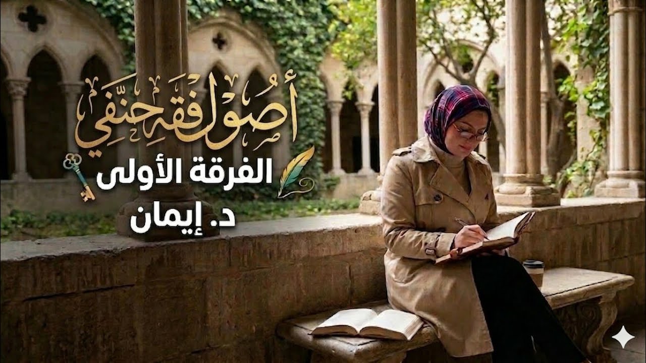 أصول فقه حنفي | الفرقة الأولى | المحاضرة الأولى | د.إيمان