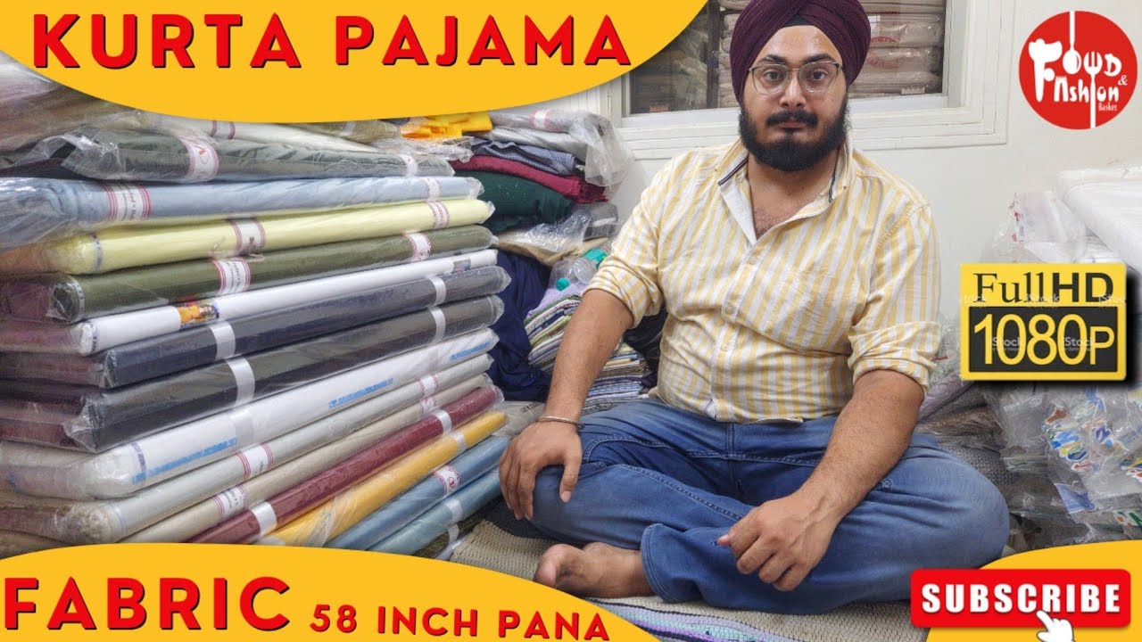 Wholesale Shop of Kurta Pajama Fabric | Katra Dhulia Chandani Chowk Delhi