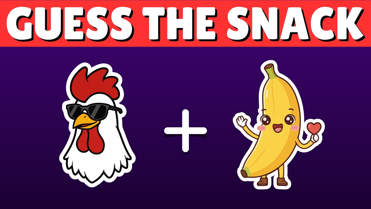 Guess The Snack By Emoji 🍿🍫 | Emoji Quiz Challenge | Fun Food Trivia 2026
