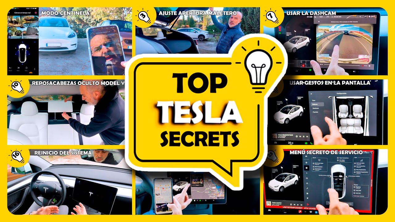 Descubre los 20 Secretos Ocultos de mi Tesla