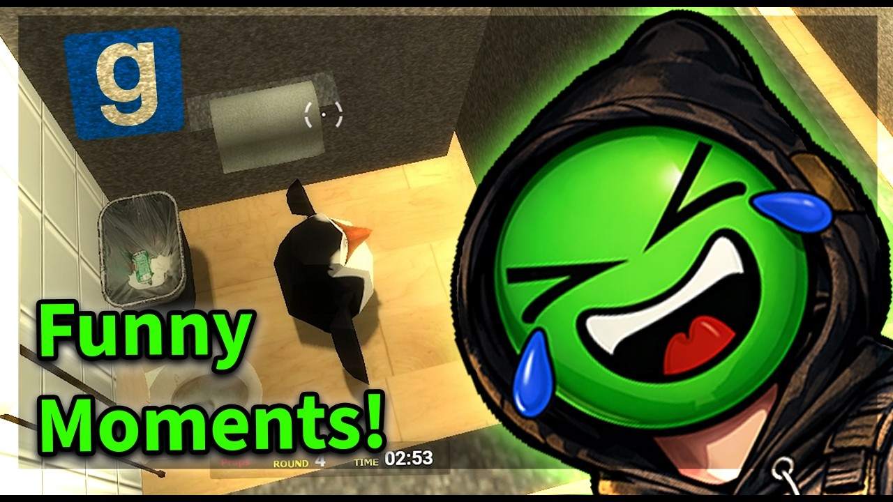 Gmod Prop Hunt - HYSTERICALLY LAUGHING NON STOP!