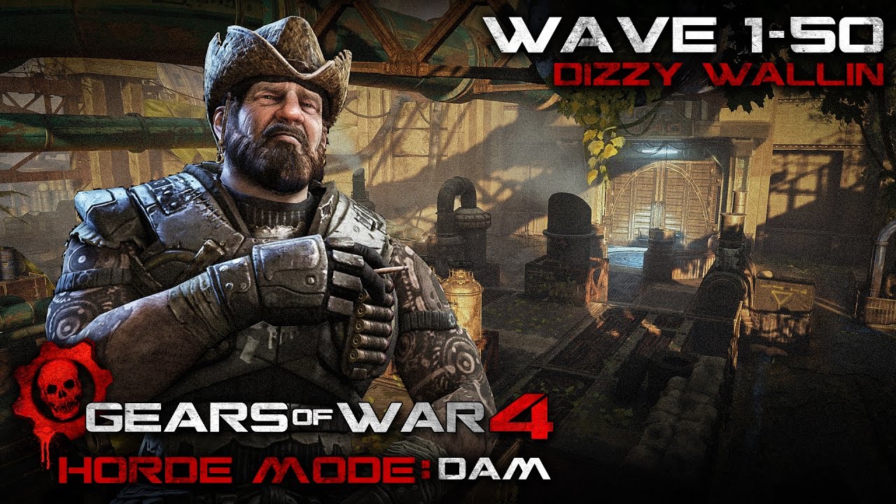 Gears of War 4: Horde Mode Wave 1-50 - Dam - Heavy - Dizzy Wallin