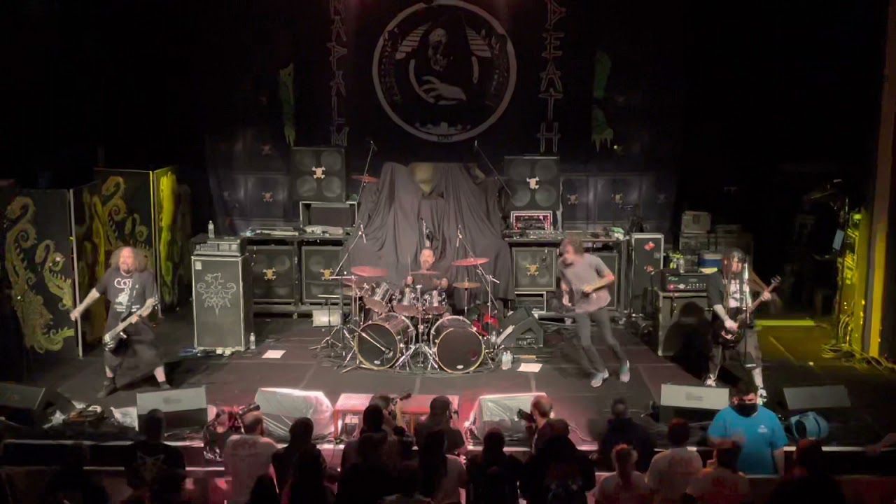 Napalm Death Live in Vancouver @ The Vogue Theater Dec 1, 2021