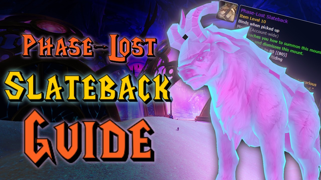 Don't Miss Out on the Phase-Lost Slateback Mount!