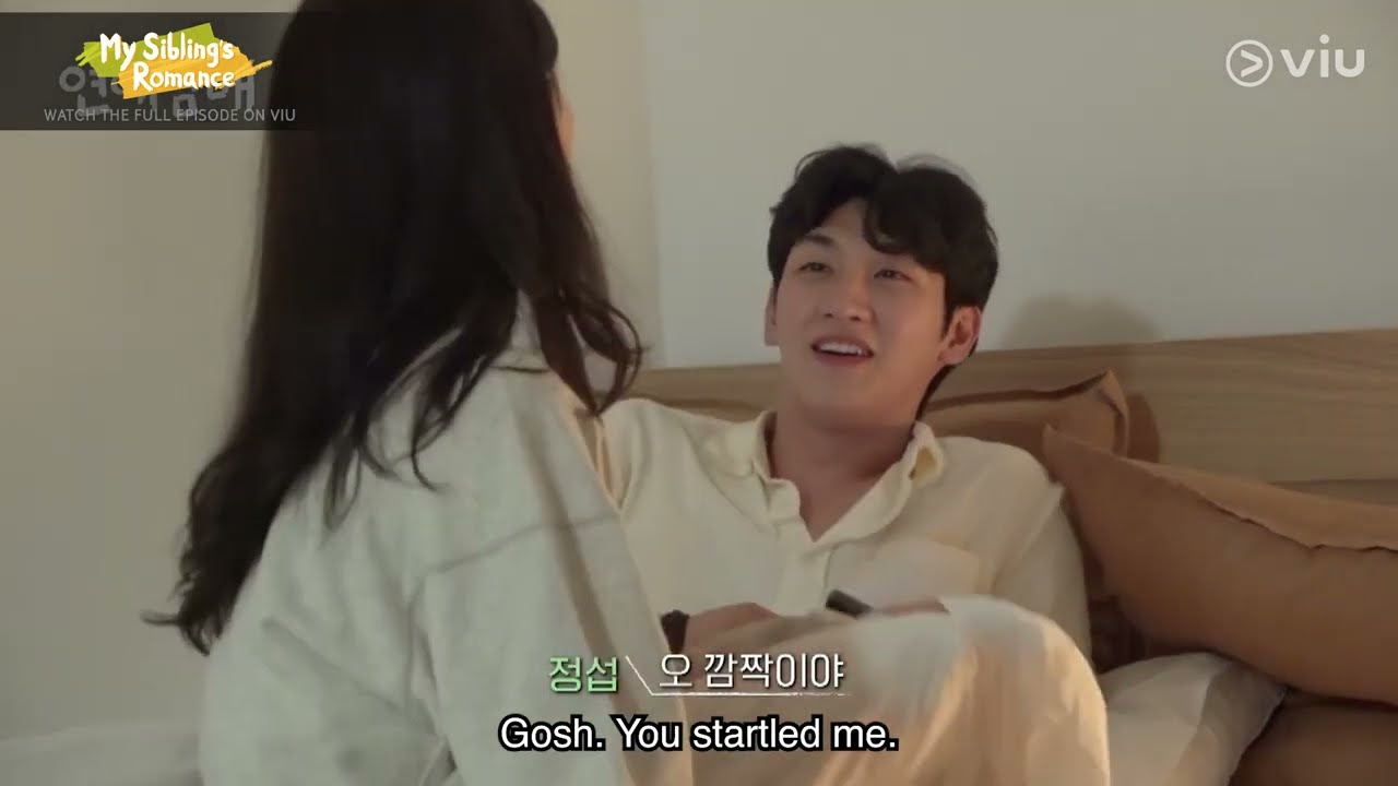 Se Seung and Jung Sub Together in One bed | My Sibling's Romance EP 14 | Viu [ENG SUB]