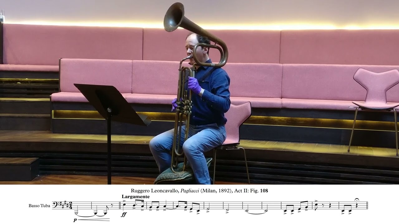 Orchestral excerpts for 'Verdi' cimbasso