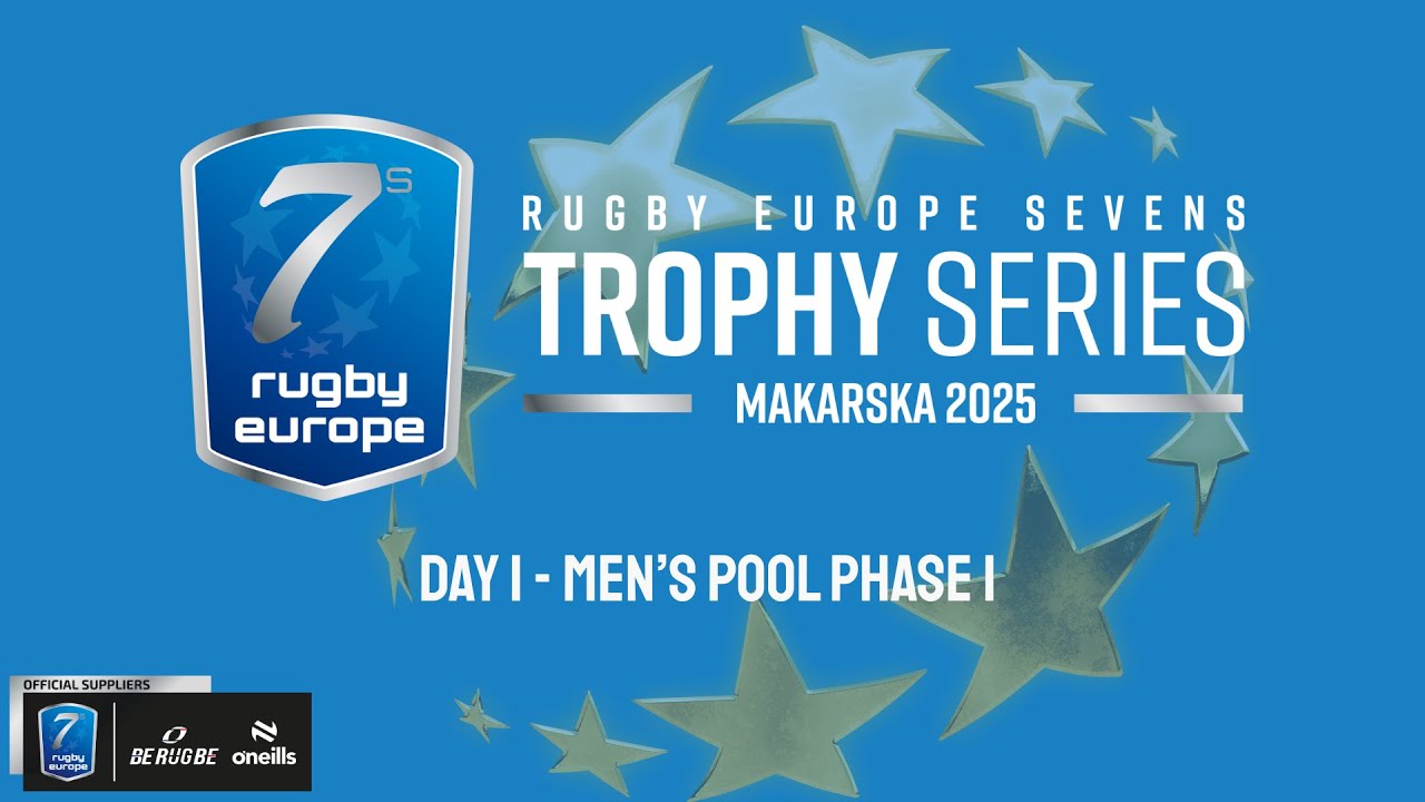 RUGBY EUROPE SEVENS MEN TROPHY SERIES 2025 - MAKARSKA - DAY 1 - POOL PHASE 1