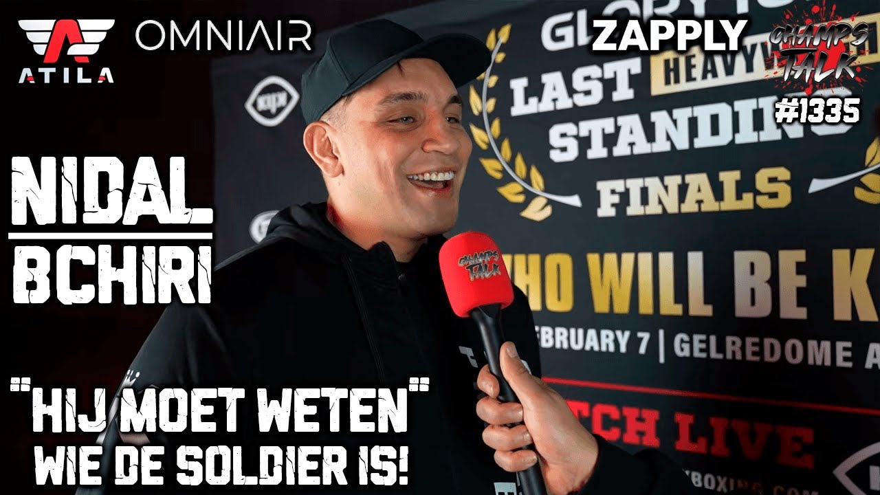 NIDAL BCHIRI 🇲🇦 &ldquo;HIJ MOET WETEN WIE DE SOLDIER IS!&rdquo; ⚔️ #GLORY105 LAST HEAVYWEIGHT STANDING FINALS