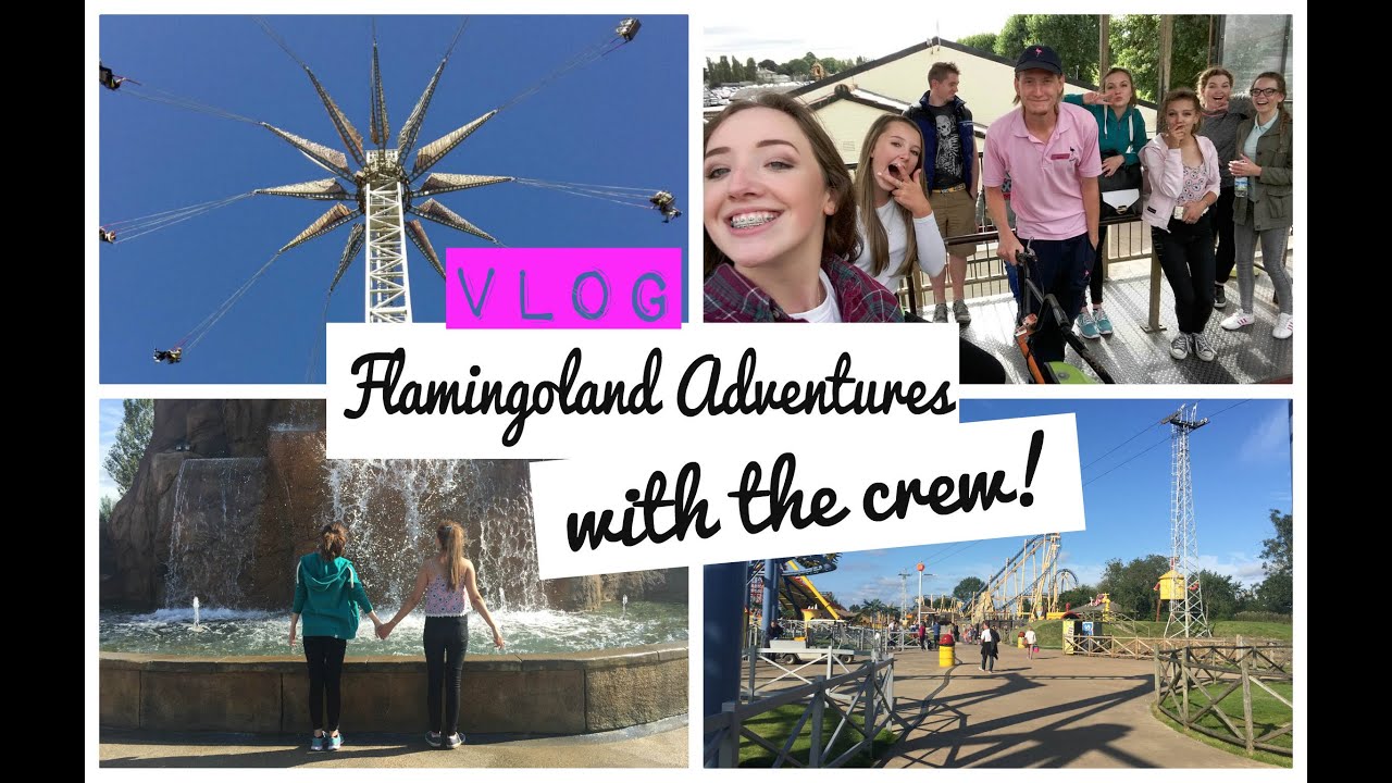 VLOG: Flamingoland Adventures with the Crew!