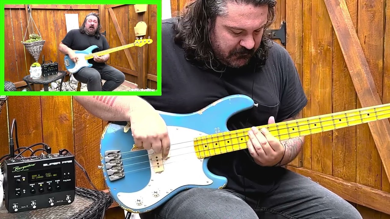 Marc Vincent Najjar and the Bergantino Super Pre's Fuzz!