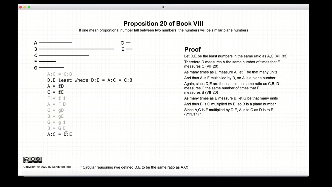 Euclid's Elements - Book 8, Proposition 20