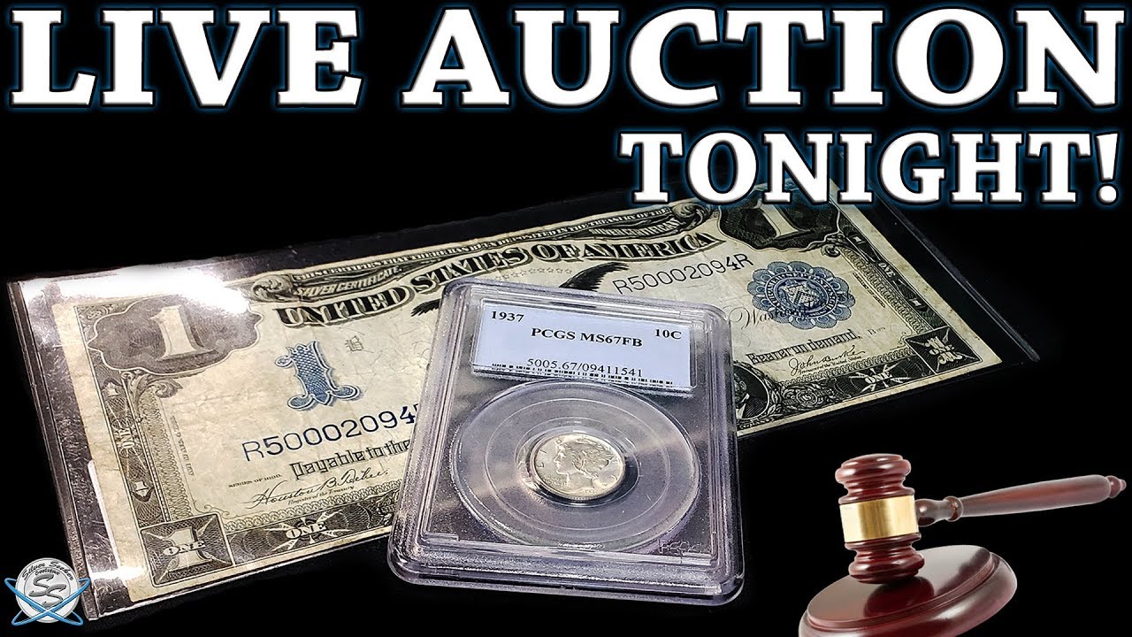 Silver and Coin Auction Preview! Tonight!