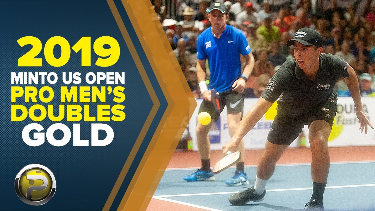 PRO Men's Doubles GOLD - 2019 Minto US Open Pickleball Championships - aired on CBS Sports Network
