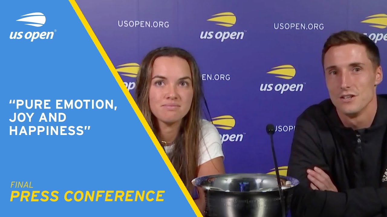 Desirae Krawczyk & Joe Salisbury Press Conference | 2021 US Open Final