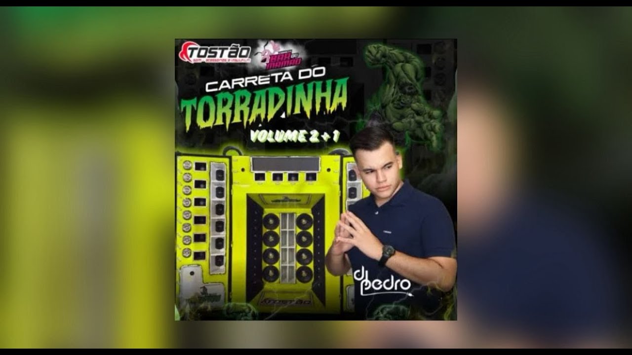 CD - CARRETA DO TORRADINHA VOL 02 + 01 [ DJ PEDRO ] PIQUE DE CUIAB&Aacute; 2025