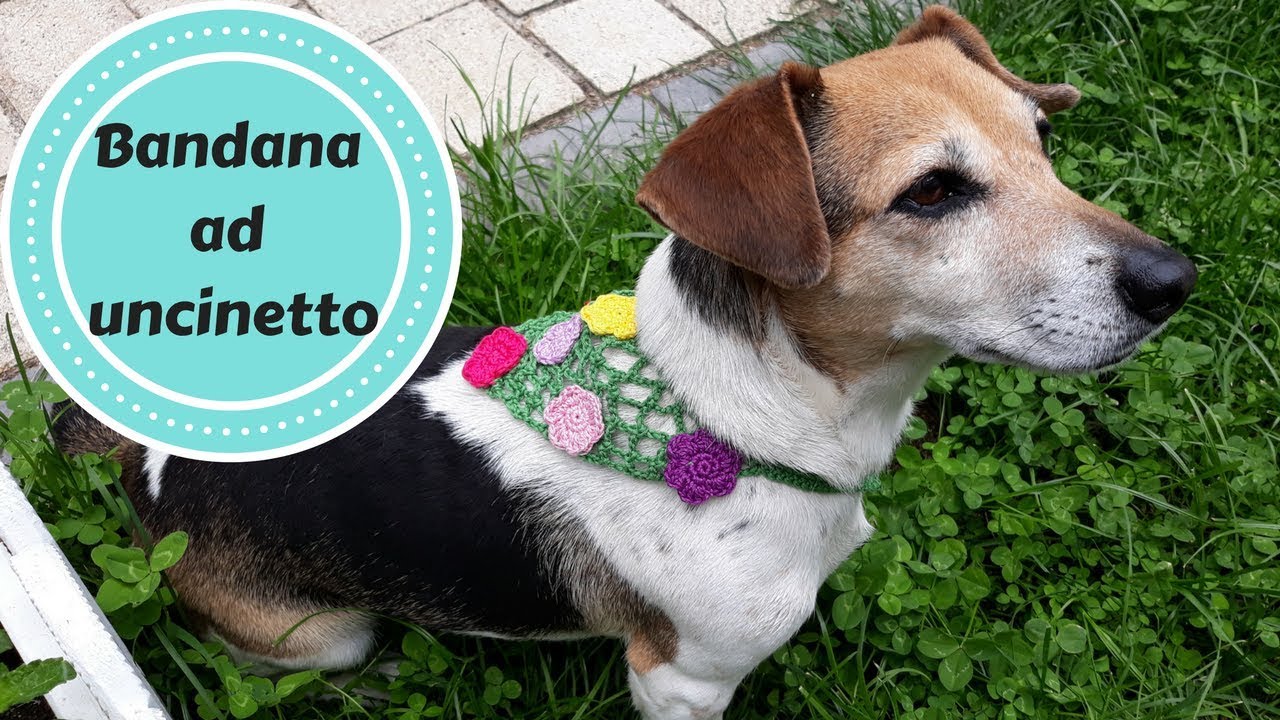 collare bandana ad uncinetto // Giupy Creazioni